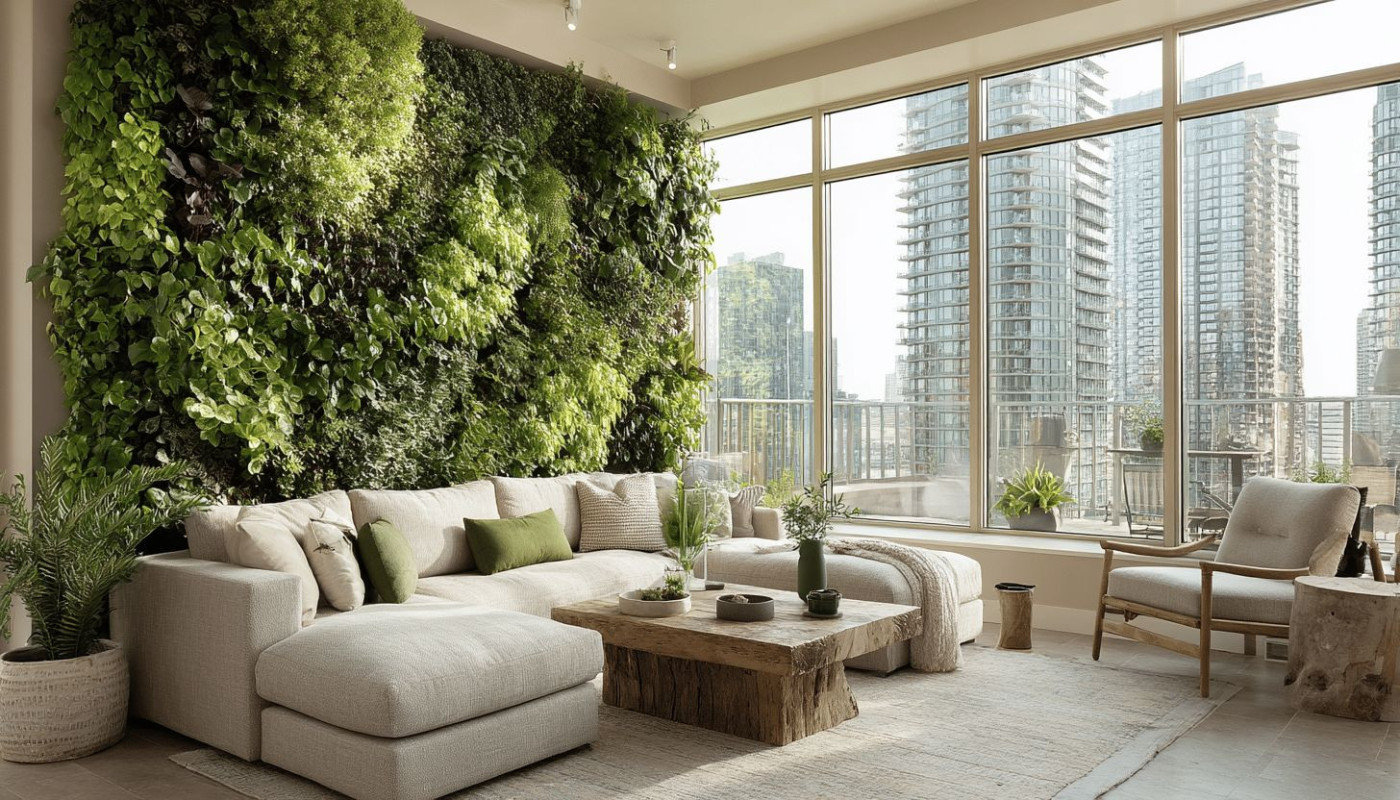 Mur végétal intérieur comment créer une oasis verte chez soi