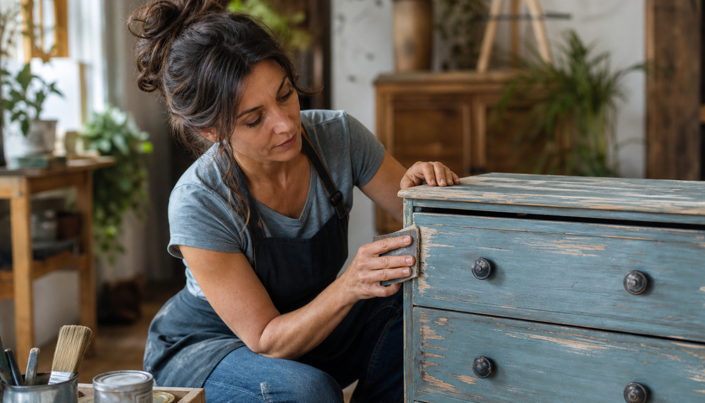 Quand le bricolage redonne vie à d'anciens meubles oubliés